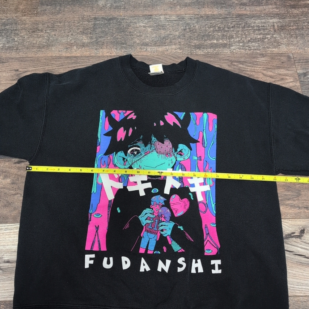 OMOCAT Fudanshi Anime Sweater Crewneck Size Large - Picture 12 of 15
